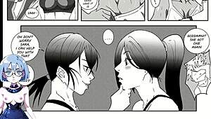 girls night out turns wild in hentai futanari adventure