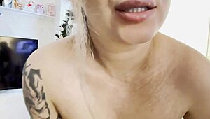 The natural girl with big boobs and hot ass explores her teen desires in a blonde adventure