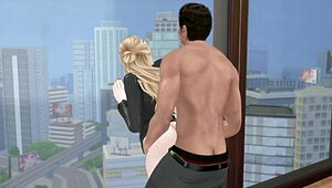 my boss is fucking my wife in the office while i'm working downstairs in sims 4