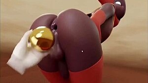 i feel so intense fucking this brunette anally in the hentai game, it's emotional