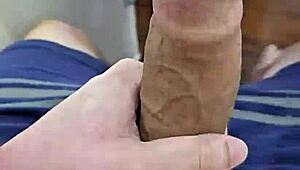 showing off my hard penis to curious neighbors