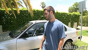 Homo oral-sex porn featuring intense gay encounters