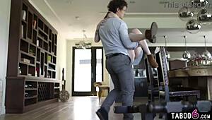 Teen Madi Collins Intensely Sucks Her Stepsibling's Boyfriend