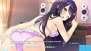 Exploring the garden in Pure Song route 3 scene 2.