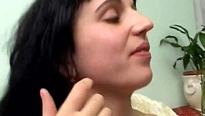 Lara italian milf coming on to her for a chat