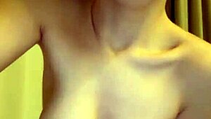 Alessandra learns to shake her boobs slower