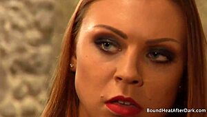 Brutal Whipping! Tied-Up Lesbian Slaves Endure Harsh Punishment Under Femdom Mistress.