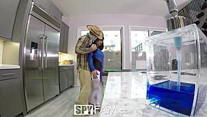 spying overwatch halloween fuck with step sister jade kush