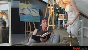 Young 18+ With Small Tits Dominated Throatfucked Hard Doggystyle Riding Facial!