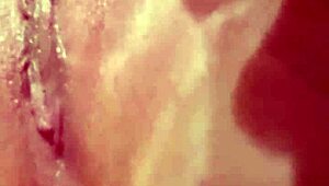 chubby girl destroys her ass with anal toys at home