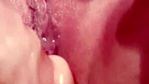 chubby girl destroys her ass with anal toys at home