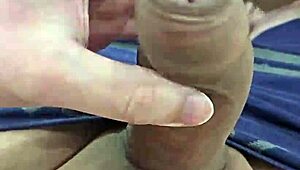 showing off my hard penis to curious neighbors