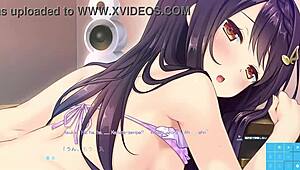 Exploring the garden in Pure Song route 3 scene 2.