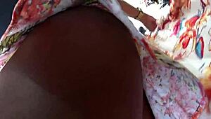 Delicious view of a young girl's skirt caught on hidden cam. Can't believe this upskirt shot!