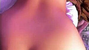 ¡Pinche puta, mueve ese culo rico mientras te follo!