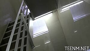 Teen Cali Hayes Earns Money With Intense Fellatio