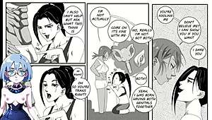 girls night out turns wild in hentai futanari adventure