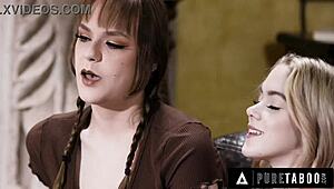 Pure Taboo Kyler Quinn Covered in Cum During 3Way