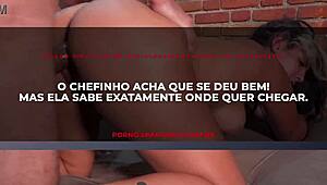 Ela Precisava Muito Do Emprego - Brazilian Rides Big Cock Hard