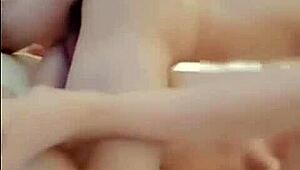 Wow! Skinny Chinese hooker takes it hard in tight anal action with wild amateurs!