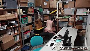 Did you see this police slut suspect getting caught red-handed by the store associate