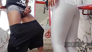 i sucked a stranger's dick while walking