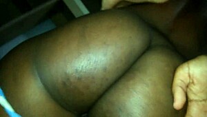 Brazilian ebony pussy gets interracial cum in intense session