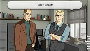 Kissing Two Men and Jacking Off