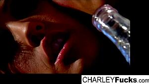 Charlie Has Intense Slippery Fun With Sexy Brunette Capri