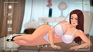 Lust Legacy Hentai Episode 5: Naughty Lingerie Photoshoot with Mature Step Mom in Lesbian Scene