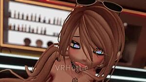 big tits boobjob at bar pov lap dance vrchat erp