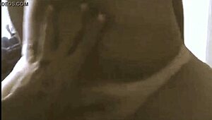 Real amateur couple enjoys a relaxing vacation together, capturing everyday moments in their hotel stay.