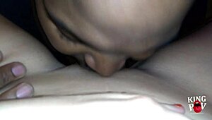 snow ryans gets pretty pussy licked pov