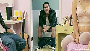 Big Tit Blonde MILF Stars in Wild Parody Sex. Her Curves Steal the Show.