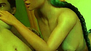 Fetish Locator Part 10 slams slave with double penetration