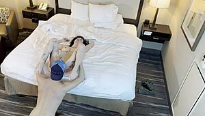 Petite Tattooed Teen Sucks and Fucks in Wild 69 Position!