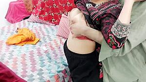 Pakistani wife enjoys anal sex on her wedding anniversary.