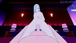 Minori Hanasato and Kanade Yoisaki in Wild Hentai 3D Sex