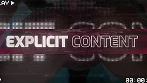 Chubby latina throat destroyed by two monster cocks