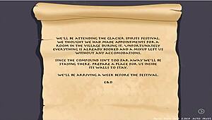 Big anime booty bounces in hentai adventure