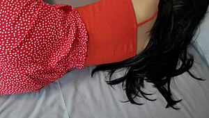 woke up beautiful stepsister and drilled her tight pussy