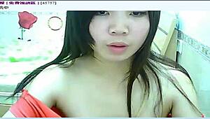 Asian Amateur Engages in Solo Masturbation Session