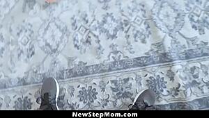 Stepson Pranks Stepmom By Inserting Mini Vibrator Into Her Panties