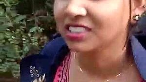 जंगल में वाइल्ड मंगल! वो स्टेपसिस को चोदती है जब तक पस्सी लाल नहीं हो जाती, क्लियर ऑडियो में!