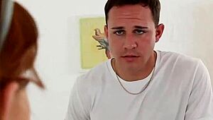 Intense birthday blowjob mess