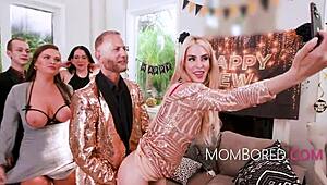 i watch our host fuck at the party while we talk