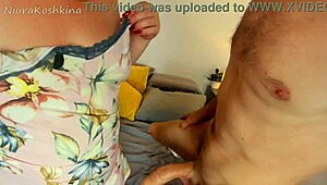 Chubby Milf Takes Control Of My Big Cock Edging