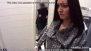 Czech teen seduced in mall