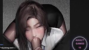 secret pie hidden in anime game adventure