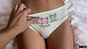 Neighbor Teen Begs For Hard Doggystyle Fuck